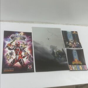 Power Rangers All 4 Movie Poster LAST